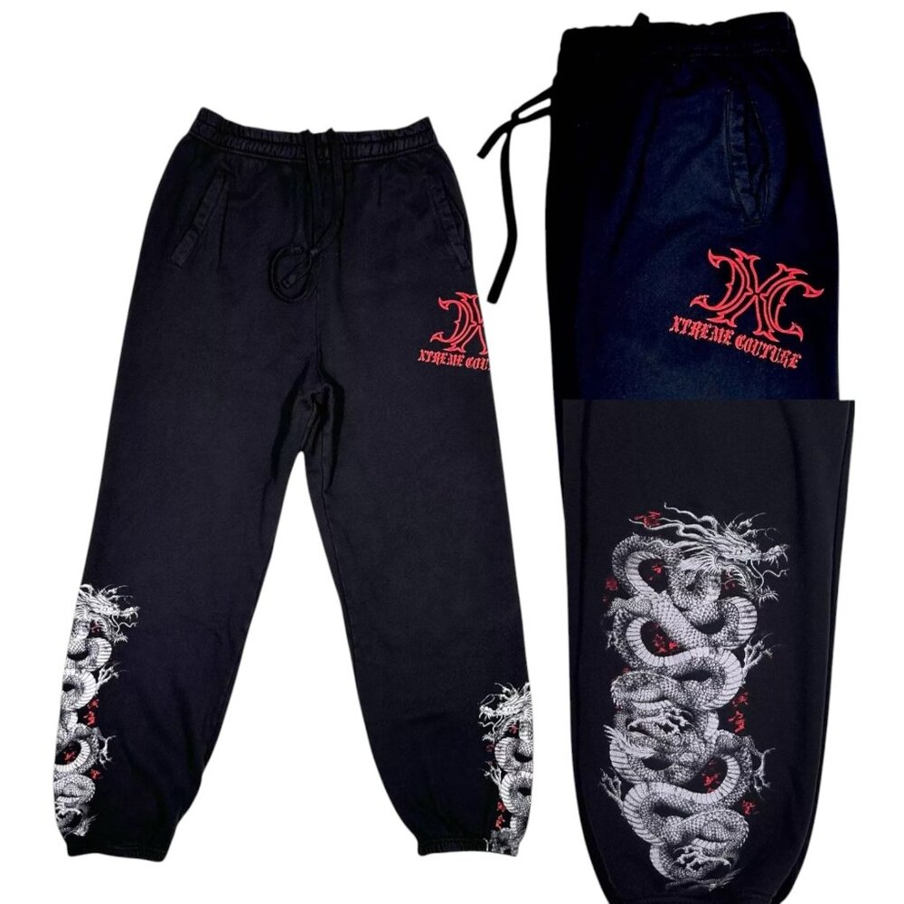 Xtreme Couture By Affliction Men's Sweatpants Jogger Saigon Falls